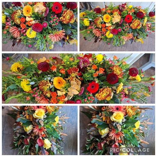 Autumn Jewels spray