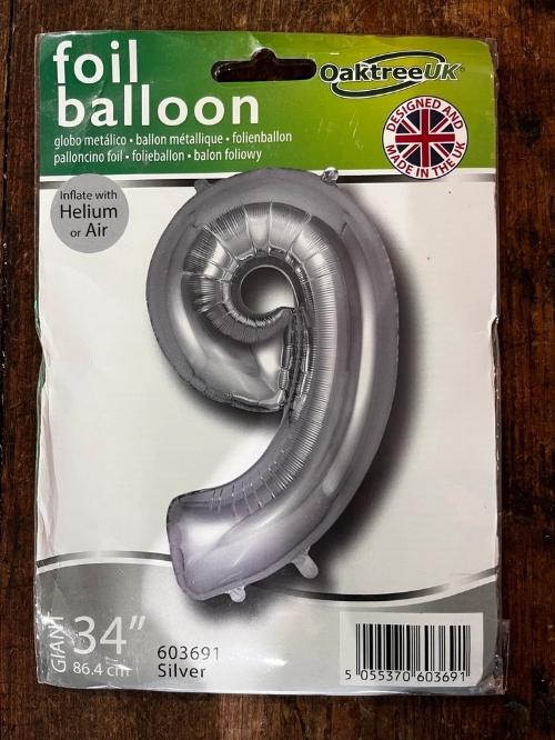 Large Helium Number Balloon
