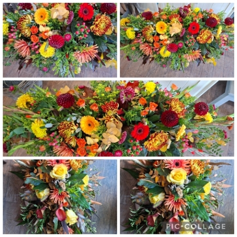 Autumn Jewels spray